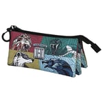 Harry Potter Magic Animals-Trousse Triple Fan 2.0, Noir