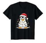 Youth Funny Angry Penguin Christmas For Kids Pajamas For Family T-Shirt