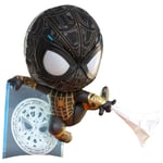 Official Licensed Marvel Spider-Man Black & Gold Suit Stylized Cosbaby Figure