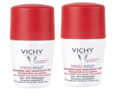 2x Vichy Intensive AntiPerspirant 72H Excessive Perspiration Roll-On 50ml