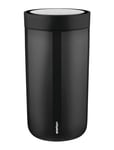 Stelton To-Go Click D. Steel, 0.2 L. Svart