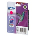 EPSON ORIGINAL T0803 T0807 Magenta INK CARTRIDGE RX560 RX585 RX685 PX650 PX700W