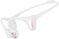 Run Air (2) Casque à Conduction Osseuse, Écouteurs sans Fil Bluetooth Ouverts, Casque Sportif avec Basses Profondes, Ajustement Sécurisé, Étanchéité IP67, 26g, 8h d'Autonomie, Blanc