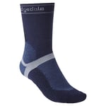 Bridgedale MTB Winter-Weight T2 Merino Sport Mens Boot Length Mountain Bike Socks - Navy, Medium