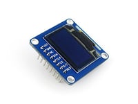 Waveshare 0.96inch OLED (B) Module 128x64 Pixel I2C IIC SPI Straight/Vertical Pinheader with Chip Driver