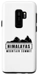 Coque pour Galaxy S9+ Himalaya Mountain Summit Adventure Randonnée Nature