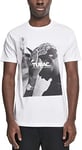 Mister Tee Men's 2pac F*ck the World Tee T Shirt, White, XS UK