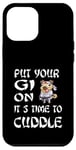 Coque pour iPhone 12 Pro Max Mettez votre Gi On It's Time To Cuddle - Chien Carlin