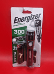 Energizer Metal Rechargeable Tactical Torch 300 Lumens 3 Modes