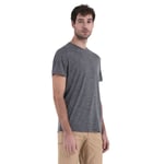 icebreaker Merino 150 Tech Lite III SS Tee - T-shirt en laine mérinos homme Gritstone Heather L