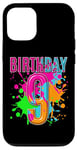 Coque pour iPhone 12/12 Pro Neuf 9 ans 9e anniversaire Joyeux anniversaire garçon 9 ans