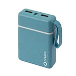 Powerbank Chargeur Portable 10 000 mAh avec 2 Sorties USB 2.1A pour Une Charge Rapide réalisée à 35% avec des matériaux biodégradables