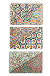 Villa d’Este Home Tivoli Marrakech Lot de 6 Sets de Table Double Face