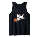 Labrador Retriever Chasing a Basketball Lover Dog Owner Tank Top