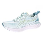 Asics Femme Gel-Cumulus 25 Sneaker, Soothing Sea/Glow Yellow, 35.5 EU