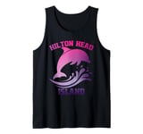 SC Souvenirs Beach Palm Trees Summer Hilton Head Island Tank Top