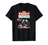 The Everly Brothers Live In Person Vintage Poster Design T-Shirt