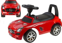 Mercedes-Benz SLS AMG potkuauto, punainen