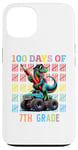 iPhone 13 100 Days of School Monster Truck 100th Day of School Boys Case