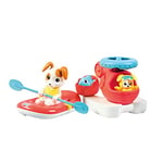 Toomies E73307C Tomy Sea Set Floating Helicopter and Rescue Raft Bundle – Water Spinning Rotor – Pilot Squirter – Baby Bath Toy & Pourer – Suitable from 12 Months