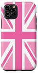 iPhone 11 Pro Pink, United Kingdom The Union Jack Flag Case