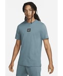 Nike Sportswear Air Max Mens T-Shirt in Storm Blue Jersey - Size 2XL