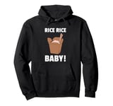 Cool Rice Design For Men Women White Food Cooker Rice Lover Pullover Hoodie