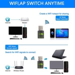 Usb Wireless Adapter 150Mbps 433Mbps 5G Dual Band 5.0