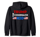 Donald Trump The Comeback Kid Apparel Show Support For Trump Zip Hoodie