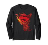 Superman Strength Man Of Steel Long Sleeve T-Shirt