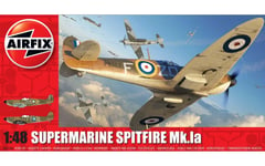 Airfix Supermarine Spitfire Mk.1 A, Flymodell Med Fastvinge, Monteringssett, 1:48, Spitfire Mk.1 A, Alle Kjønn, Plast