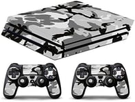 Skin Compatibilité Pour Ps4 Pro - Camouflage 1 - Limited Edition Decal Étuis De Protection Pour Faceplates Playstation 4 Sony Bundle