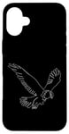 Coque pour iPhone 16 Plus One Line Eagle