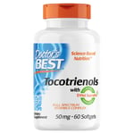 Doctors Best Tocotrienols with Natural Vitamin E - 60 x 50mg Softgels