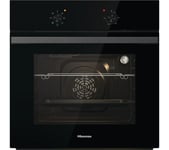 HISENSE BI62020ABGUK Electric Oven - Black, Black