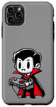 Coque pour iPhone 11 Pro Max Count Dracula, joueur vidéo mignon de dessin animé vampire