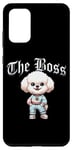 Coque pour Galaxy S20+ Veste Bichon Frise Dog The Boss Cool Jacket, tenue pour chien, maman et papa