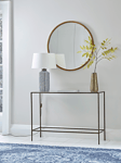 Villette Console Table - Burnished Brass