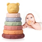Acheter Miroir de sol Tummy Time, jouets Montessori, jouet miroir de  développement sensoriel pour nouveau-né, jouet en bois avec bouton Peekaboo  pour bébés de 0 à 6 à 12 mois