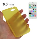 Ultra Thin Case 0.3Mm For Apple iPhone 5C Yellow