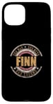 iPhone 15 Plus Mens Finn The Man The Myth The Legend First Name Finn Case