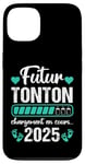 Coque pour iPhone 13 Futur Tonton 2025 Humour Annonce Naissance Grossesse Cadeau