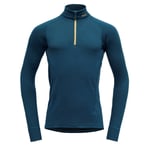 Devold Duo Active Zip Neck ulltrøye herre Flood GO 232 240 A 422A S 2019