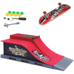 Skate Park Ramp Kit Tech Deck Mini Gripbräda Fingerboard Ultimate Park Gifts E