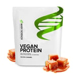 2 x Vegaaniproteiini - 750 g - Salted Caramel - Body Science Vegan Protein - Soija, kaura &amp; vehnä, V