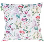 Coussin imprimé d'extérieur, 45x45 cm coussins décoratifs résistants à l'eau, oreillers carrés avec rembourrage en fibres creuses, oreillers de