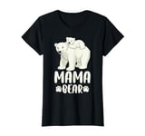 Mama Bear and Cub Polar Bear T-Shirt