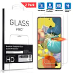 [2 Pack] Verre Trempé Samsung Galaxy A51 5G SM-A516F (6.5") - Film de Protection d'écran