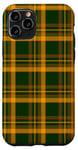 Coque pour iPhone 11 Pro Green Royal Stewart Tartan écossais classique de Noël