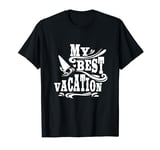 My Best Vacation Adventure Travel Beach Surf T-Shirt